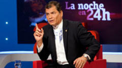 El presidente de Ecuador, Rafael Correa: La ley hipotecaria es inmoral